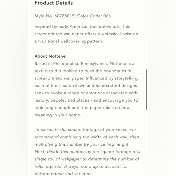 Anthropologie Nottene Pressed Flowers Wallpaper Set of 3 NEW - Picture 2 of 13